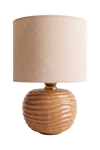 Lampada da tavolo in ceramica- Marrone - 40 W