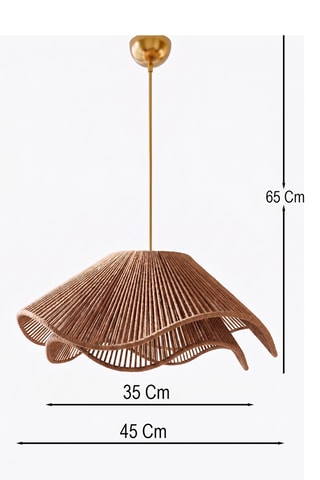 Lampadario - Marrone - 40 W