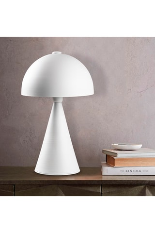 Lampada da tavolo Dodo - Bianco e dorato - 40 W