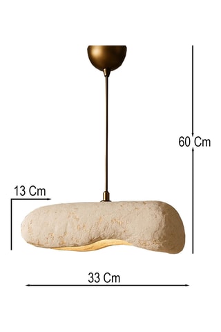 Lampadario - Beige - 40 W