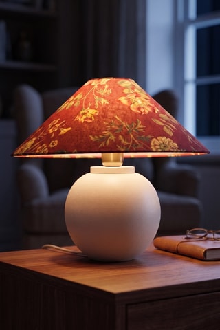 Lampada da tavolo in ceramica - Crema - 40 W