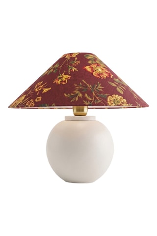 Lampada da tavolo in ceramica - Crema - 40 W
