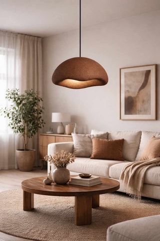 Lampadario - Marrone - 40 W