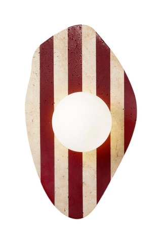 Applique in travertino - Beige - 10 W