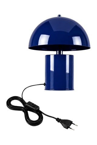 Lampada da tavolo Pera - Blu scuro - 40 W