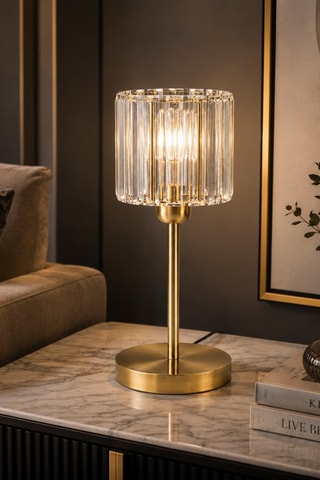 Lampada da tavolo Yakops - Dorato - 40 W