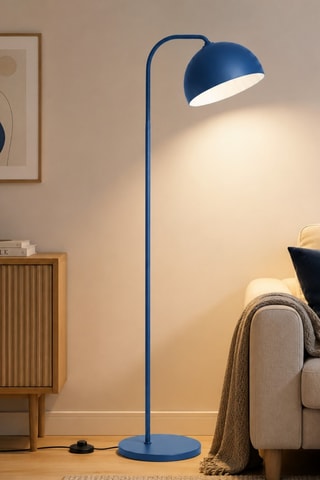 Lampada da terra Yaka - Blu - 40 W