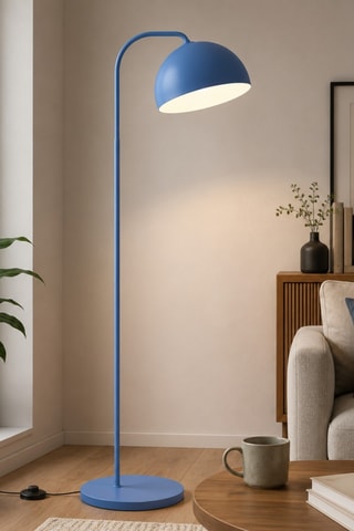 Lampada da terra Yaka - Blu - 40 W