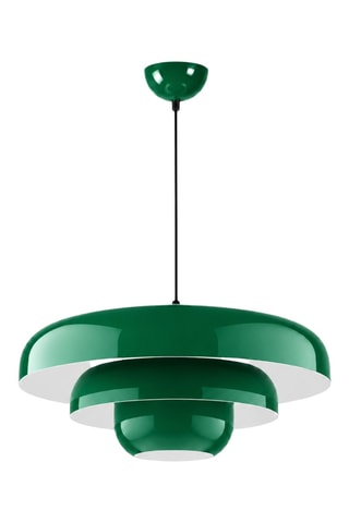 Lampadario Layer - Verde - 40 W