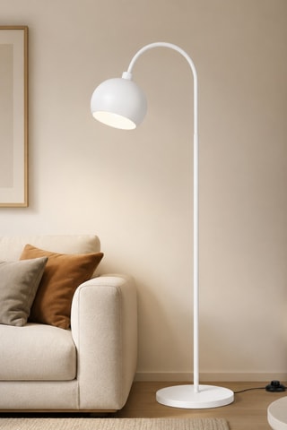 Lampada da terra Vela - Bianco - 40 W