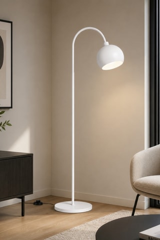 Lampada da terra Vela - Bianco - 40 W