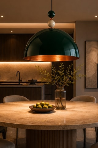 Lampadario Bubble - Verde - 40 W