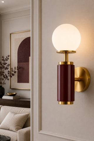 Applique Moira - Bordeaux - 40 W