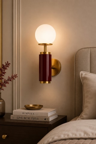 Applique Moira - Bordeaux - 40 W