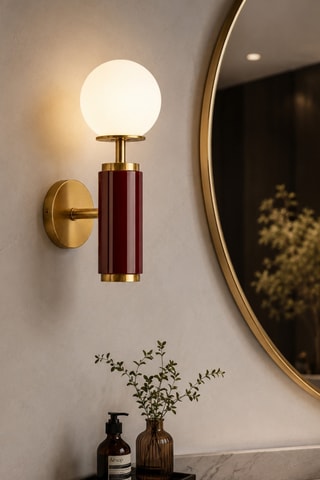 Applique Moira - Bordeaux - 40 W