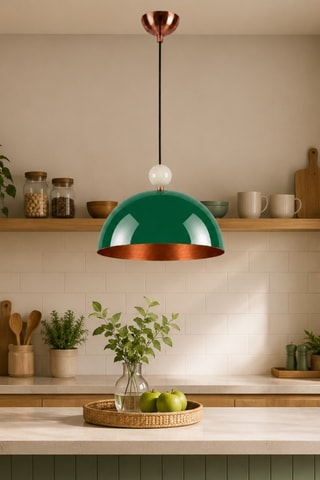 Lampadario Bubble - Verde - 40 W