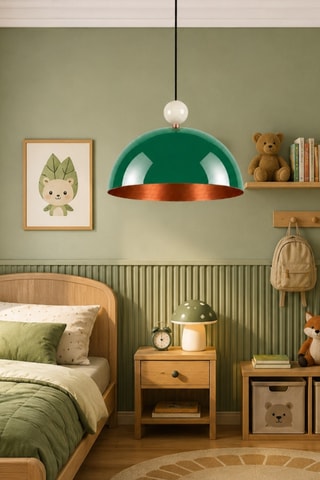 Lampadario Bubble - Verde - 40 W