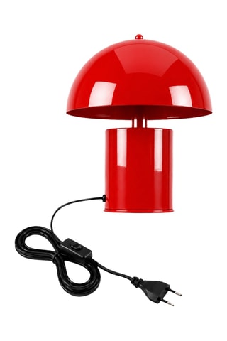 Lampada da tavolo Pera - Rosso - 40 W