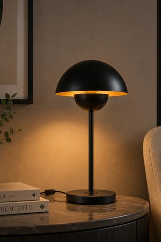 Lampada da tavolo Nero - Nero - 40 W