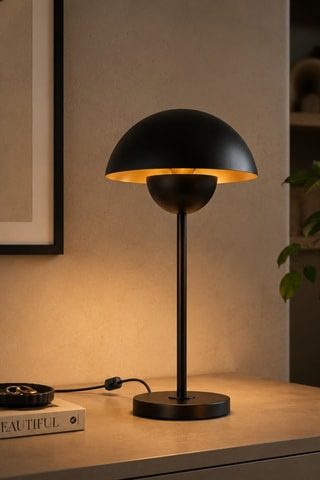 Lampada da tavolo Nero - Nero - 40 W
