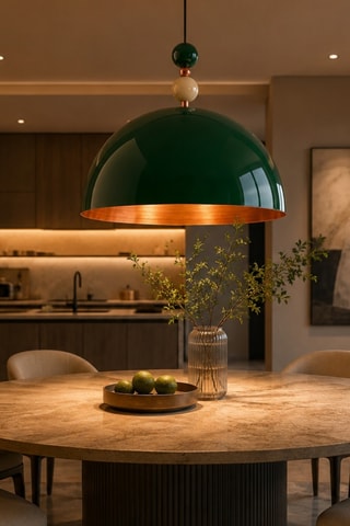 Lampadario Bubble - Verde - 40 W