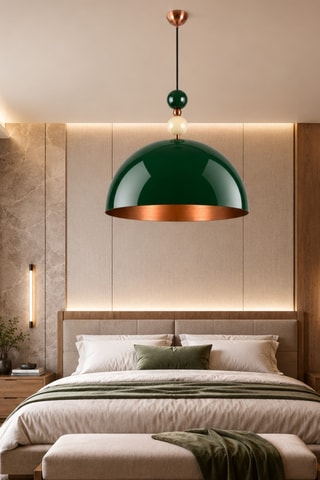 Lampadario Bubble - Verde - 40 W