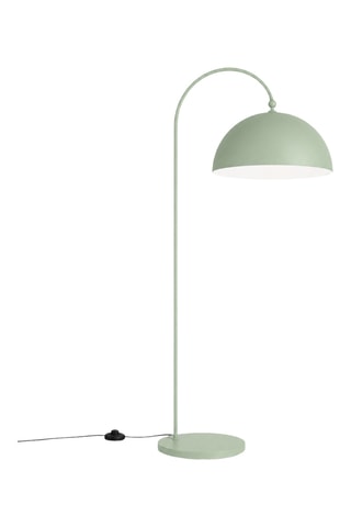 Lampada da terra Derya - Verde - 40 W