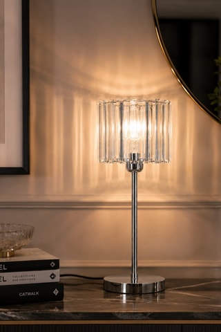 Lampada da tavolo Yakops - Argentato - 40 W