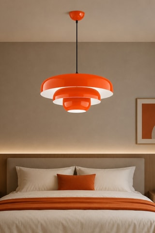 Lampadario Layer - Arancione - 40 W