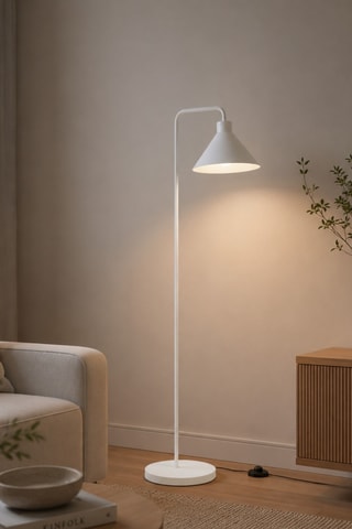 Lampada da terra Cone - Bianco - 40 W