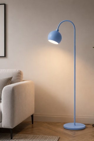 Lampada da terra Vela - Blu - 40 W