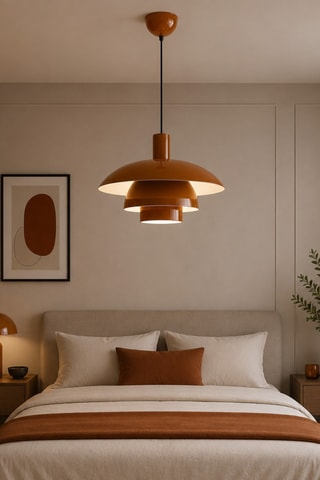 Lampadario Layer - Marrone - 40 W