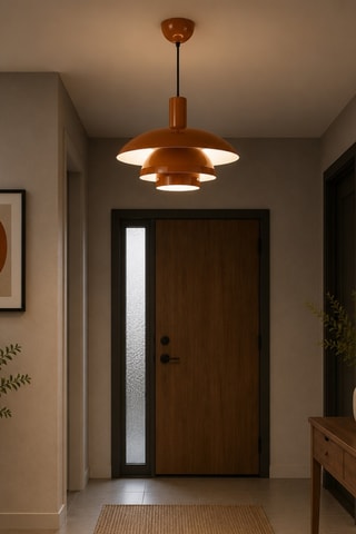Lampadario Layer - Marrone - 40 W