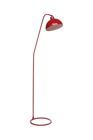 Lampada da terra Lunaria - Rosso - 40 W