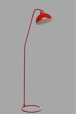 Lampada da terra Lunaria - Rosso - 40 W
