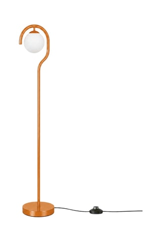Lampada da terra Gedik - Arancione - 40 W