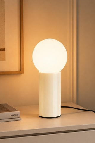 Lampada da tavolo Polo - Beige - 40 W