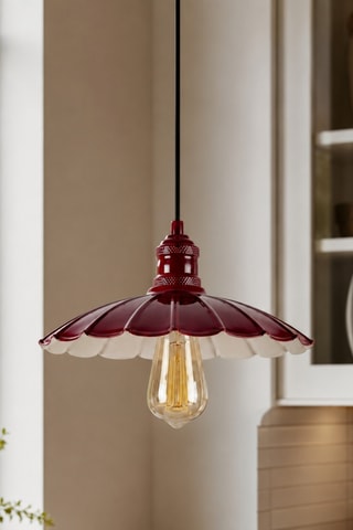 Lampadario Volan - Bordeaux - 40 W