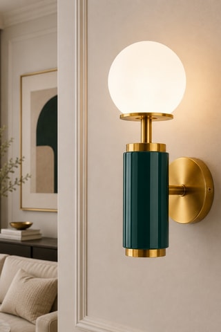 Applique Moira - Verde - 40 W