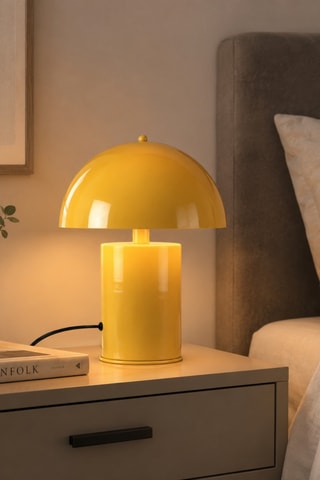 Lampada da tavolo Pera - Giallo - 40 W