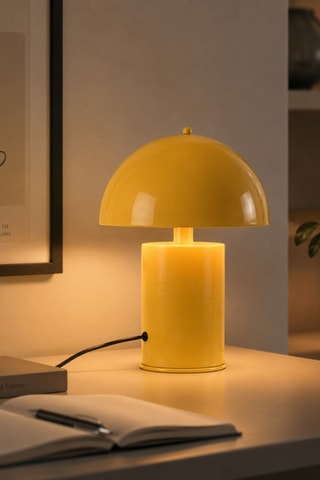 Lampada da tavolo Pera - Giallo - 40 W