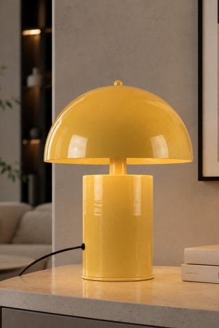 Lampada da tavolo Pera - Giallo - 40 W