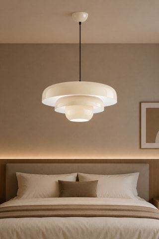 Lampadario Layer - Beige - 40 W