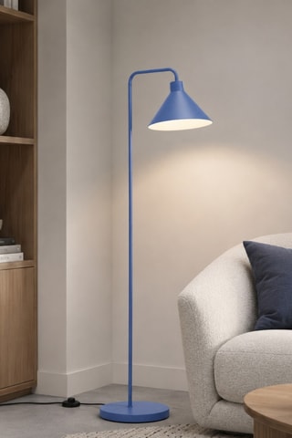 Lampada da terra Cone - Blu - 40 W