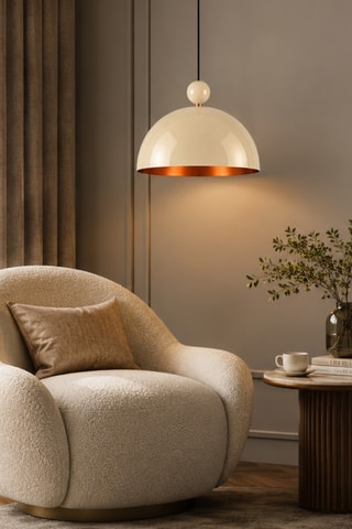 Lampadario Bubble - Beige - 40 W
