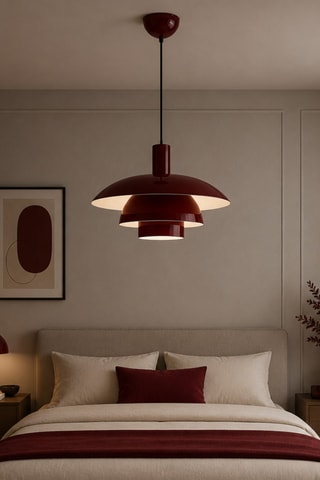 Lampadario Layer - Bordeaux - 40 W