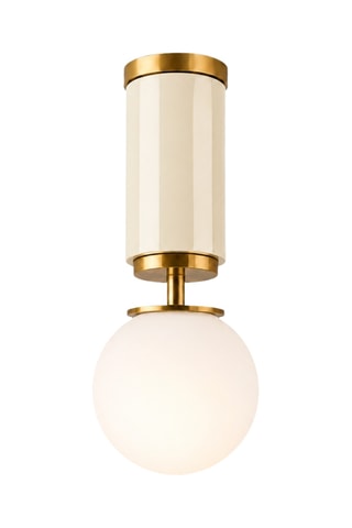 Plafoniera Moira - Beige - 40 W