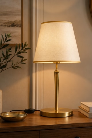 Lampada da tavolo Milano - Beige - 40 W
