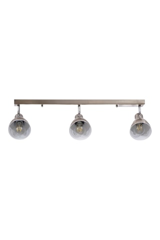 Plafoniera Miora - Grigio - 3 x 40 W