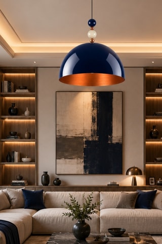 Lampadario Bubble - Navy - 40 W